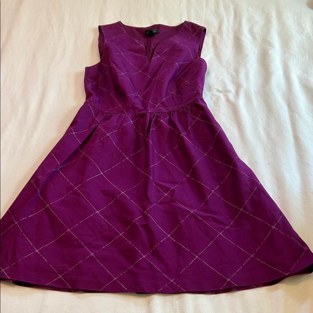 The Limited Purple Casual Dress